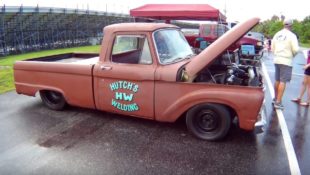 Twin Turbo, Coyote-Powered Antique Ford Truck is a Wicked Sleeper