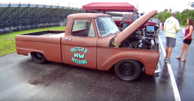 Twin Turbo, Coyote-Powered Antique Ford Truck is a Wicked Sleeper