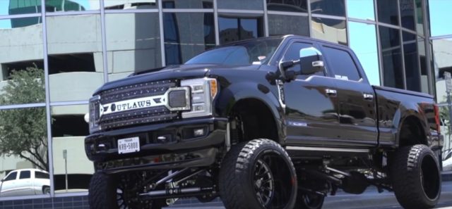 Lifted Ford F-250 King Ranch