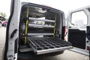 Dejana: Work Van with Slide-out Shelving