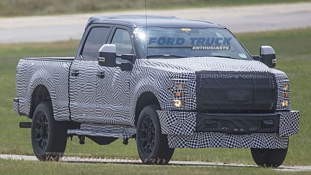 2020 Ford F-250 and F-450 Spy Shots