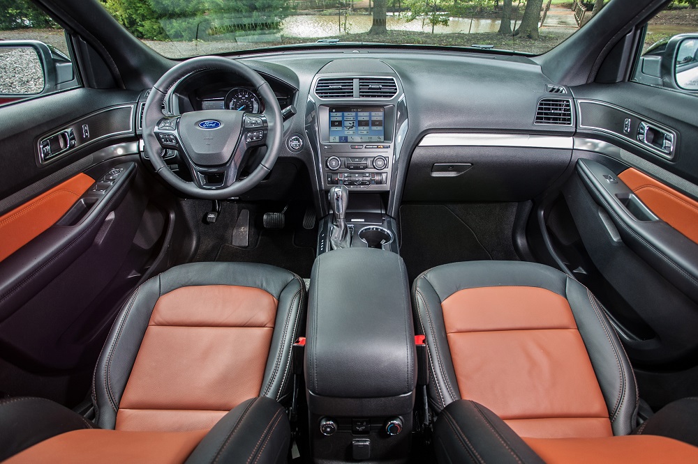 2019 Ford Explorer Xlt Desert Copper Edition Interior Ford