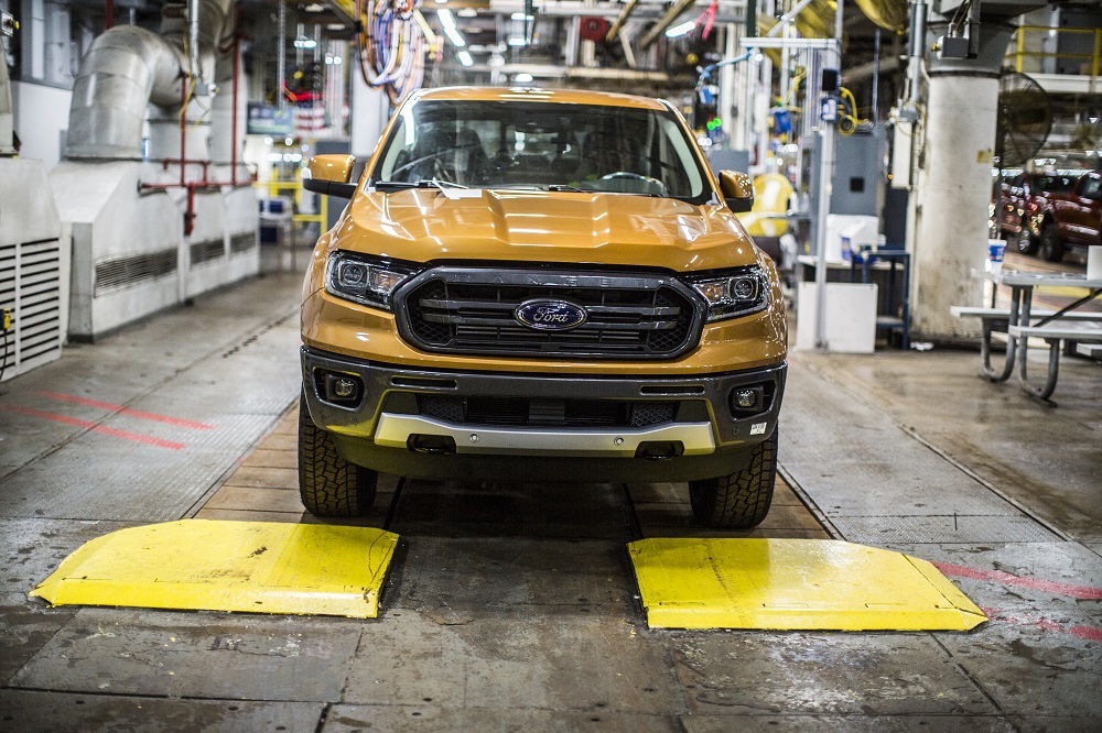 2019 Ranger: Ford Starts Production of New Pickup at Storied Factory