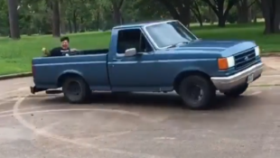 1991 Ford F-150 donuts