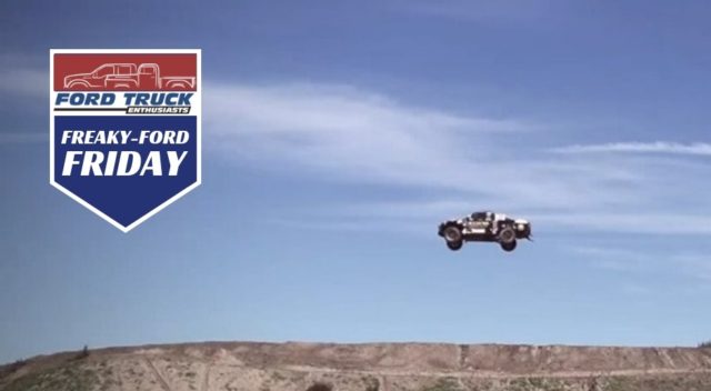 Brian Deegan Takes Flight in a Ford Raptor