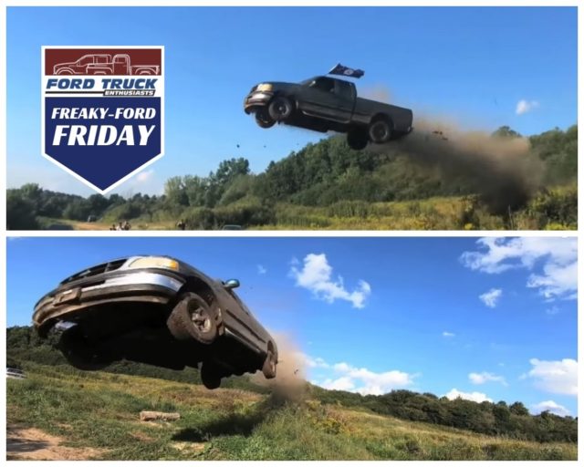 F-150 Believes it Could Fly…then Proves It!