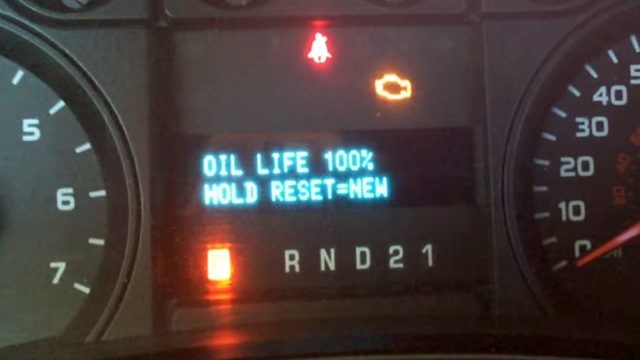 Ford F-150/F-250: How to Reset Your Change Oil Light
