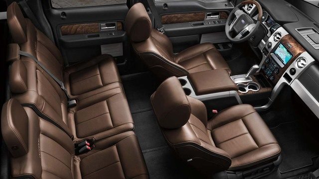 Ford F-150/F-250: Interior Specifications