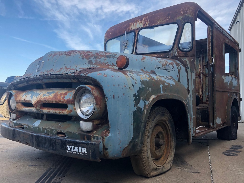 Ford F-100 Milk Truck: Pure Patina'd Perfection