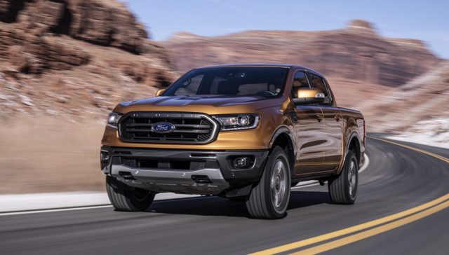 2019 Ford Ranger Rated Country’s Most Fuel-Efficient Midsize Pickup