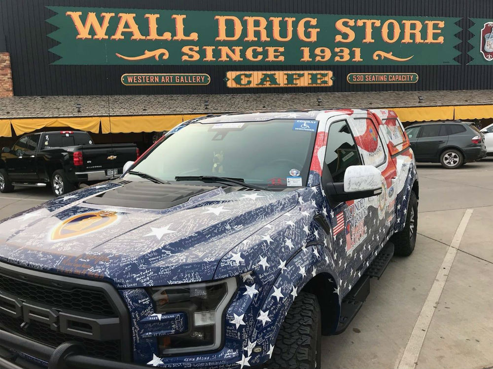 Wounded Warriors Family Support High Five Tour Ford F-150 Raptor
