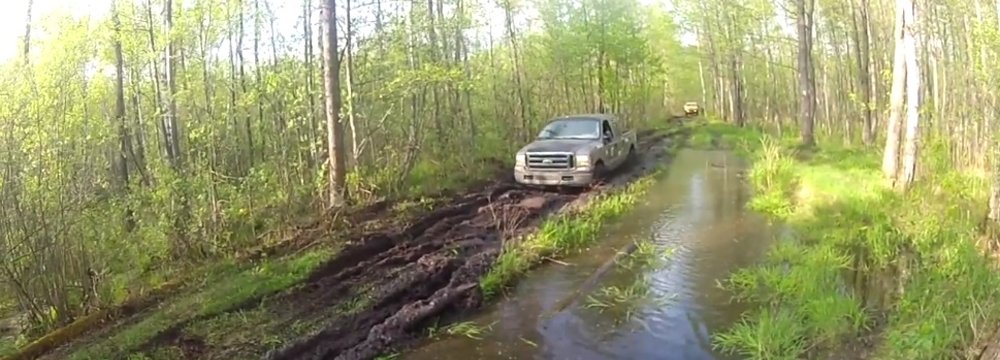 Ford F-250 Foreign Mud Entry