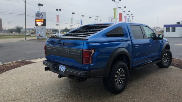 F-150 Raptor fastback style truck cap + AERO X