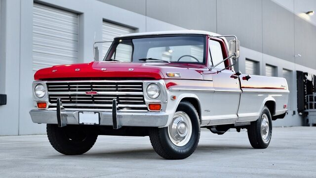 Beautiful 1968 Ford F-250 Camper Special Looks No Worse for Wear