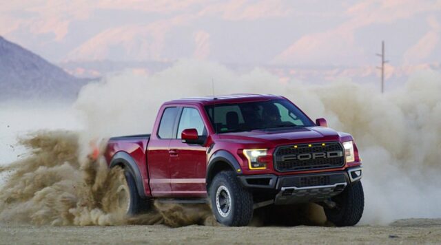 2017 Ford F-150 Raptor in Red