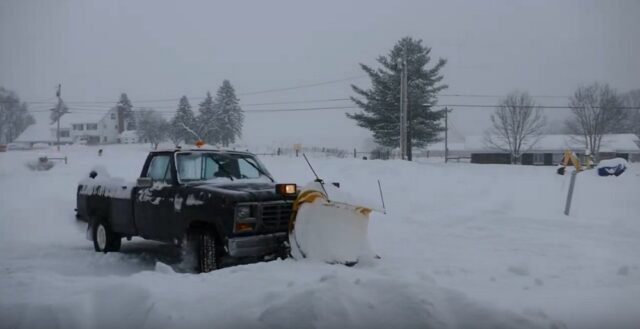 Vintage Ford Truck is Not Intimidated by Mother Nature’s Wintry Wrath