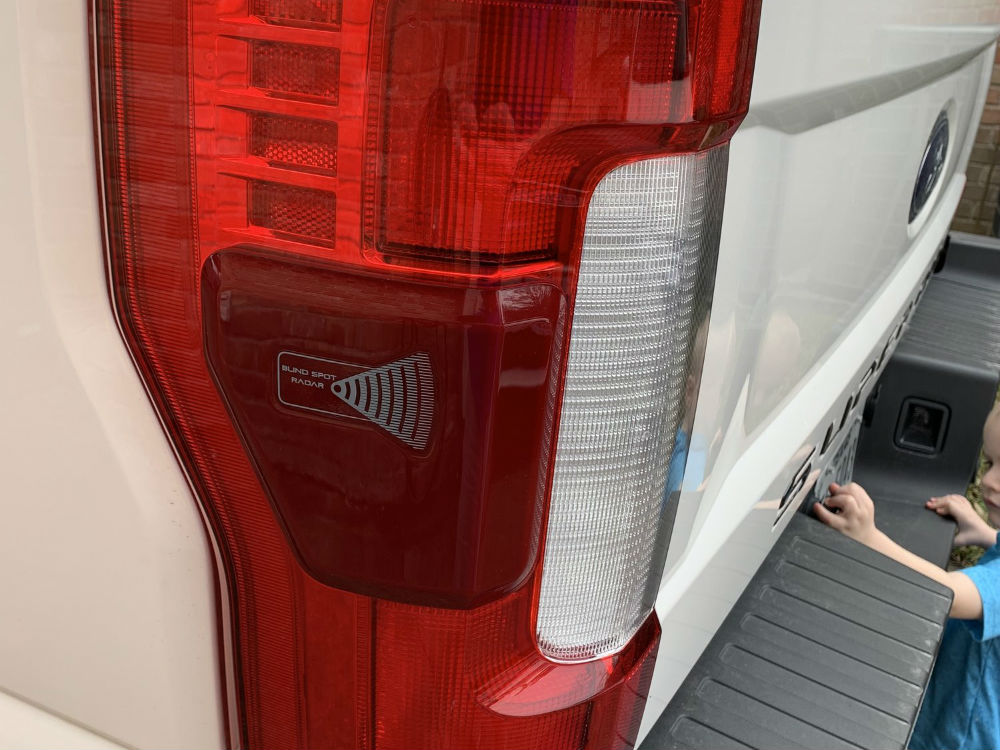 2017-2019 Ford F-250 LED Taillight with Blind Spot Radar