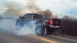 2018 Ford F-350 Dually Burnout Smoke