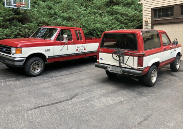 Ford F-150 and Bronco II