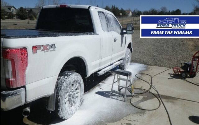Tips on Washing Your Huge Ford Super Duty