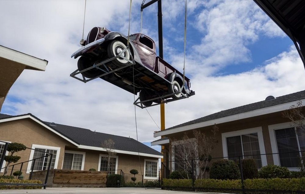 1939 Ford Truck in the Air