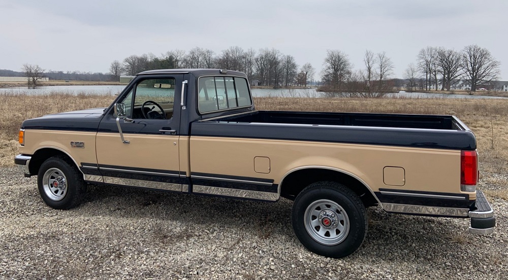 1990 Ford F 150 Xlt Lariat Two Tone Time Machine