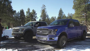 Ford Raptor and F-150