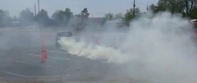 Ford F-250 Smoke Show autocross
