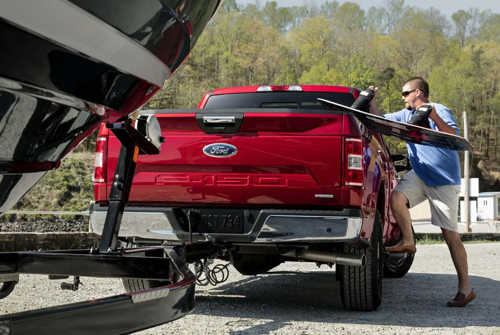 F-150 rear bed tailgate