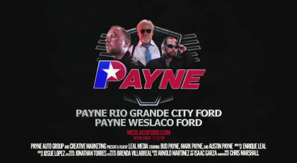 Payne Weslaco Ford Ad