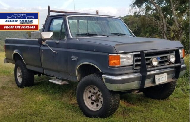 Ford F-250 Owner Stays True to His Rusty Old Beater