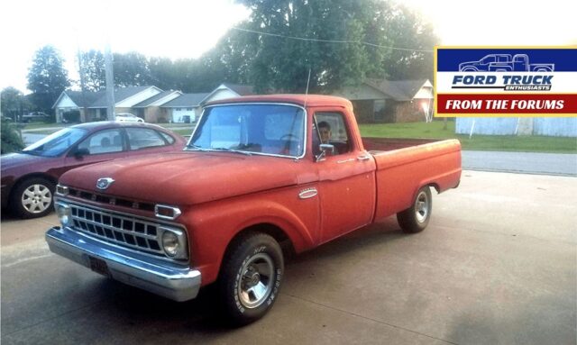 Son Works to Finish Late Father’s 1965 Ford Truck Project