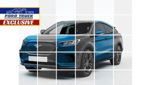 Check Out the Ford Mach E Electric Crossover in Full-color Detail
