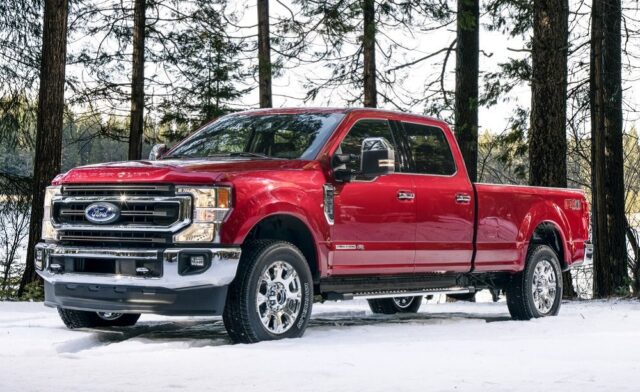 2020 Ford Super Duty Ride Height