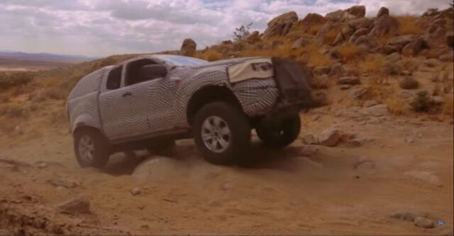 Ford Teases Us With a Bronco Tearing Up the Desert