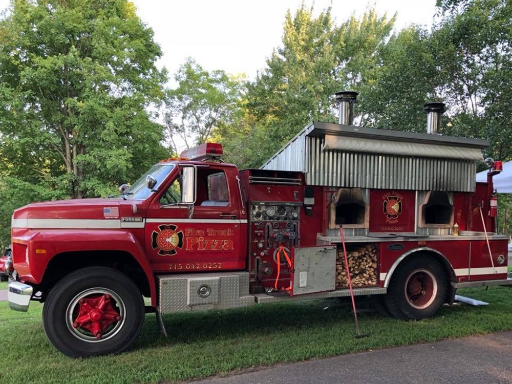 Fire Truck Pizza Ford F800