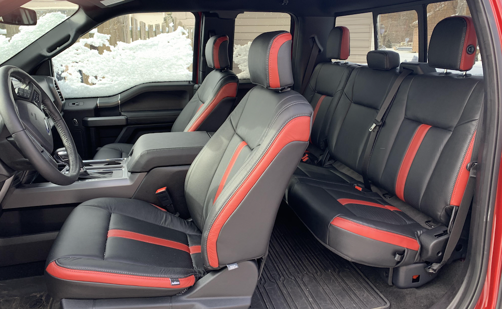 Stunning Katzkin Interior In F 150 Wows Reddit Ford Trucks Com - Katzkin Leather Seat Covers 2018 Ford F 150