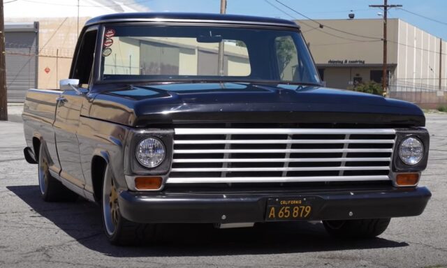 1967 Ford F100 with Coyote V8 swap