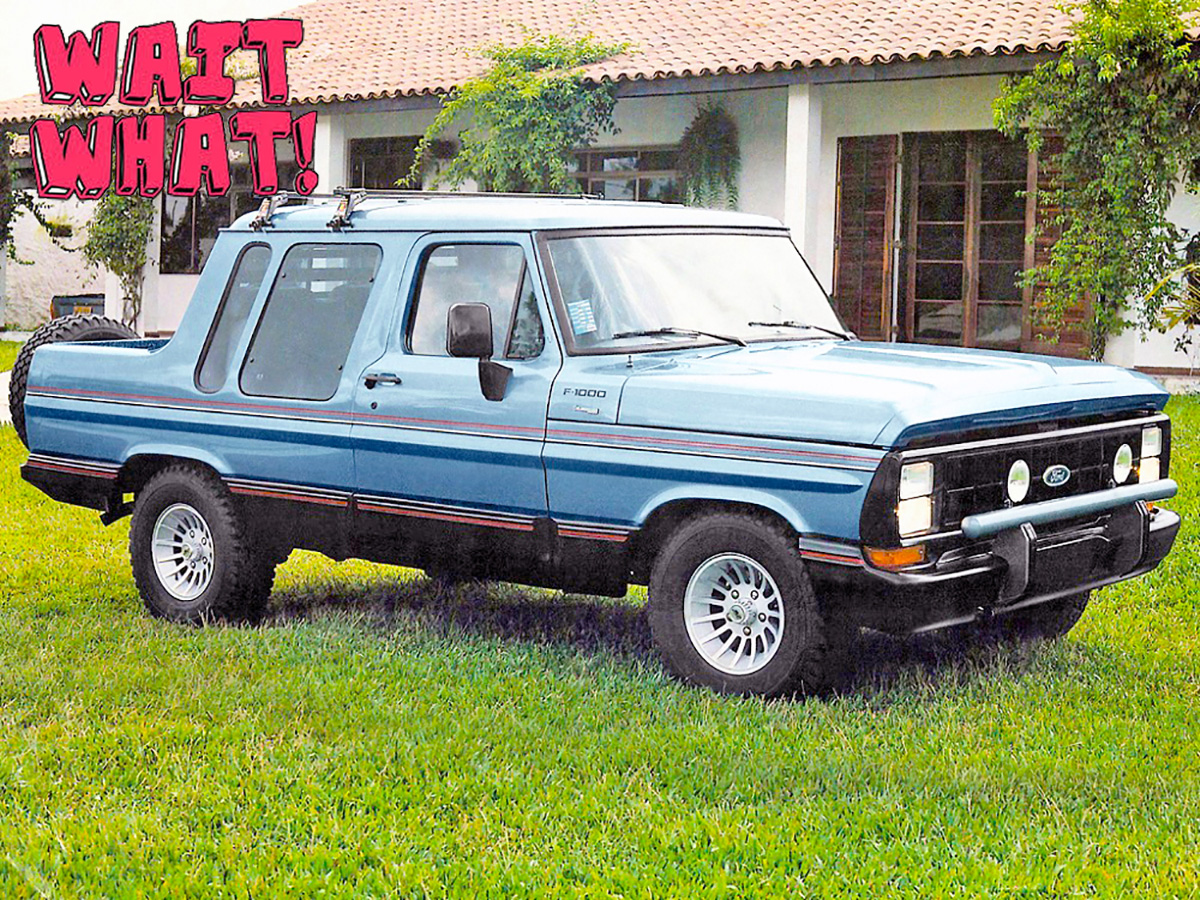 Ford Made What!? These F-1000-Inspired South American Trucks are Gloriously Insane