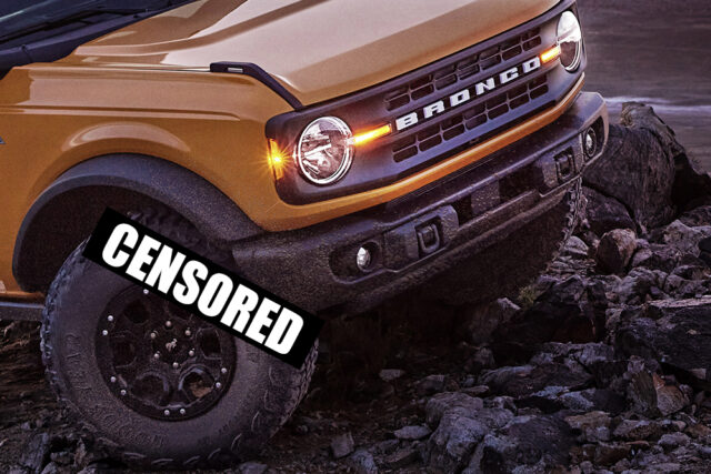 Ford Bronco Tire Censored