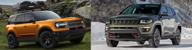 Bronco Sport vs Jeep Compass Trailhawk