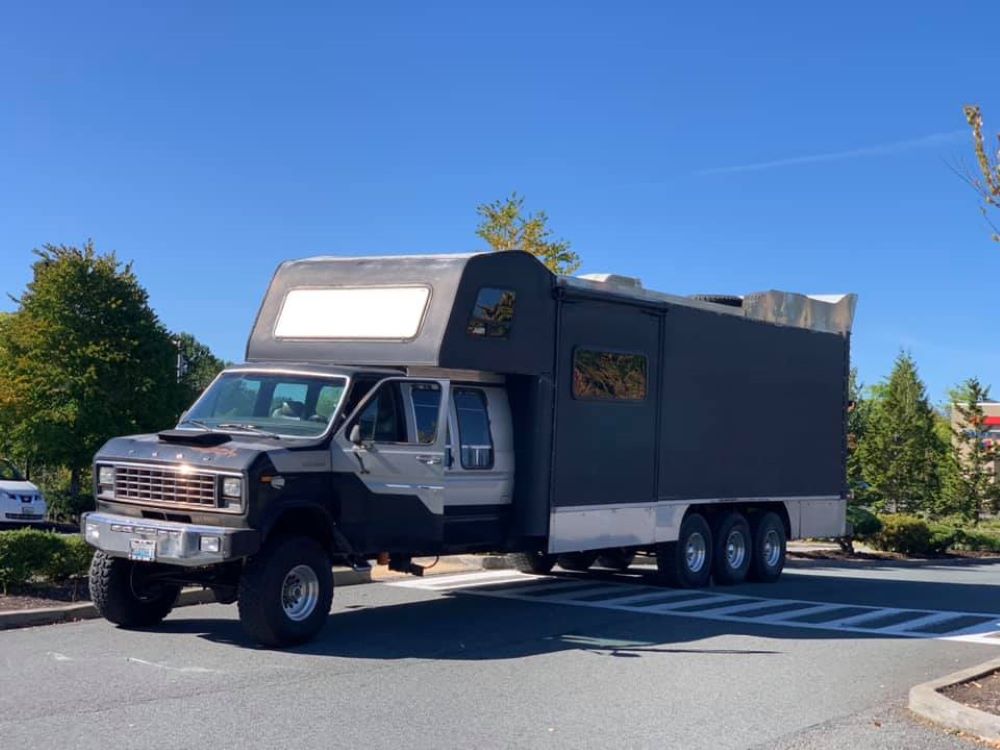 Ford E-Series Toy Hauler and Camper