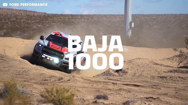 Ford Raptor Baja Deep Dive Donut Video
