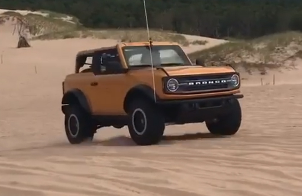 Mike Levine Ford Bronco Instagram Video
