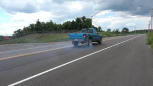 Don’t Try This at Home: Shifting a Ford Ranger Into Reverse at 50mph!