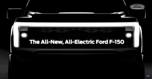 Electric F-150 Front End Teaser