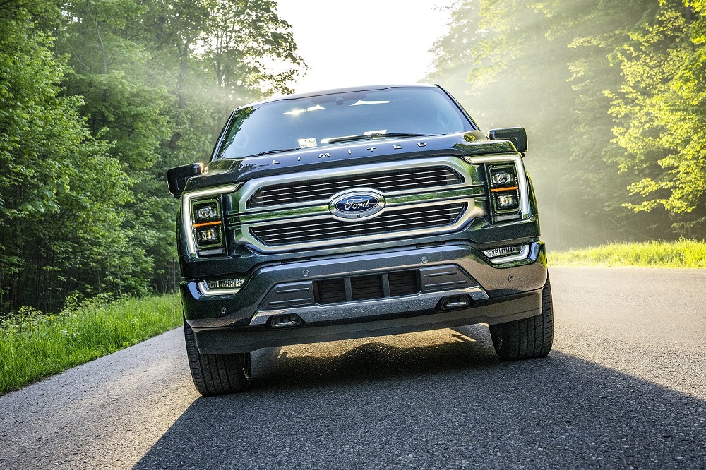 2021 Ford F-150 front