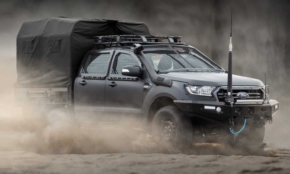 Here’s What You Need To Know About Ford’s Armored Ranger Pickup
