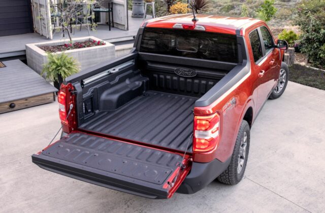 Ford Maverick Bed Size Previewed Using F-150 Bed as Reference - Ford