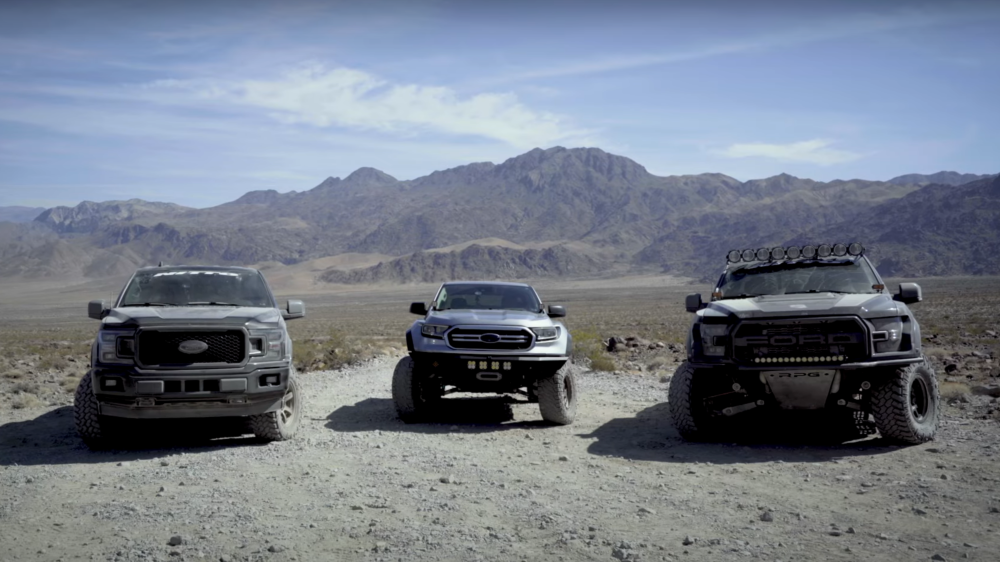 Ford Truck Trio Death Valley National Park